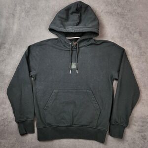 Nike Jordan Flight Hoodie Mens XS Black Fleece Pullover Sweatshirt FV7247-010